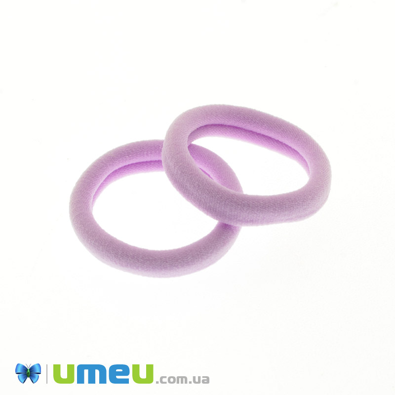 Резинка для волосся мікрофібра, 40 мм, Бузкова (OSN-041662)