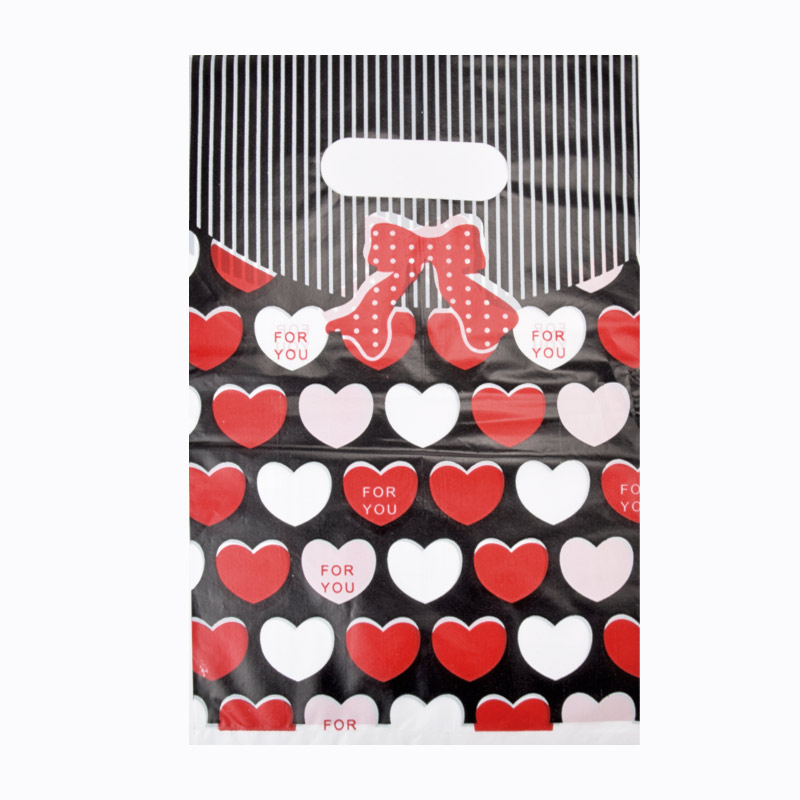 Подарочный пакетик, 30х20 см, Черный (UPK-003032)