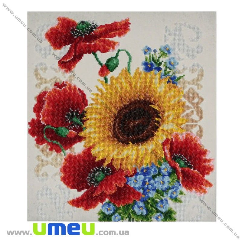 Схема для виш. бісером VDV, Польові квіти Т-793, 34х31 см (SXM-029317)