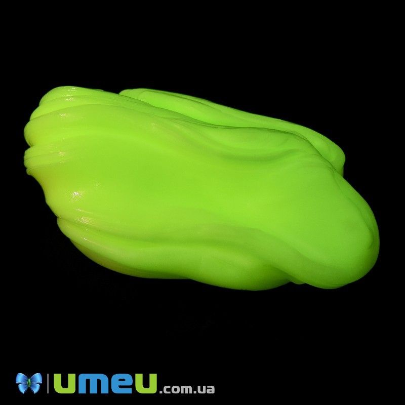 Розумний пластилін Paulinda Thinking Clay Світиться в темряві 30г (жовтий) (DIF-043403)