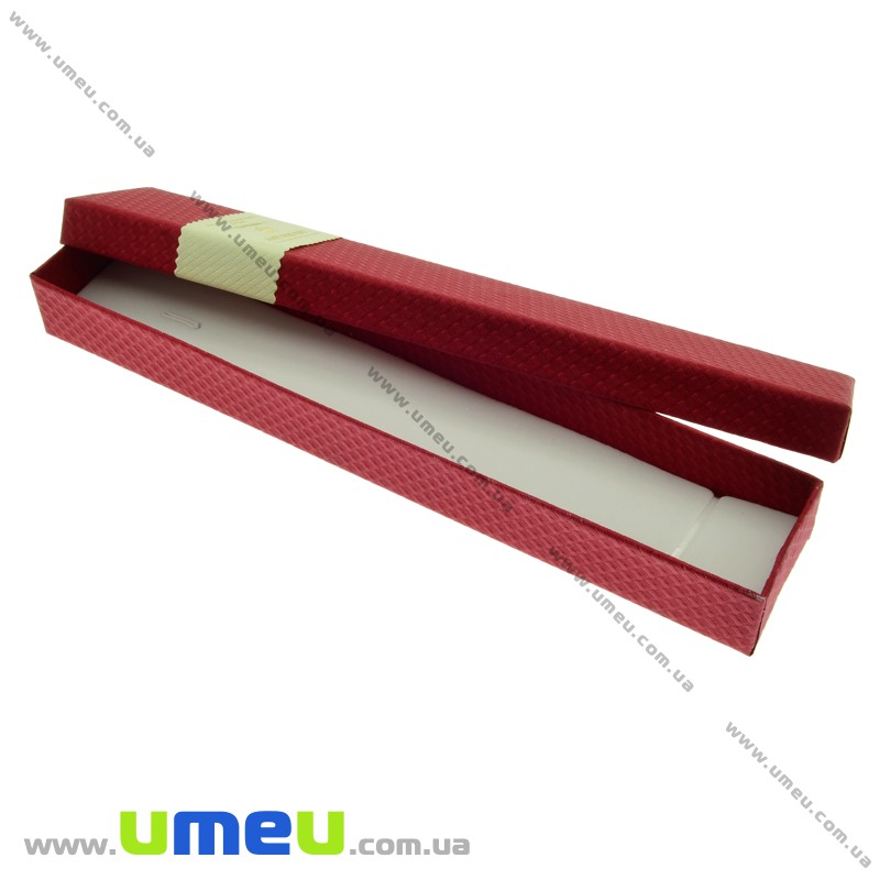 Подарункова коробочка Прямокутна, 21х4х2,5 см, Червона (UPK-023198)