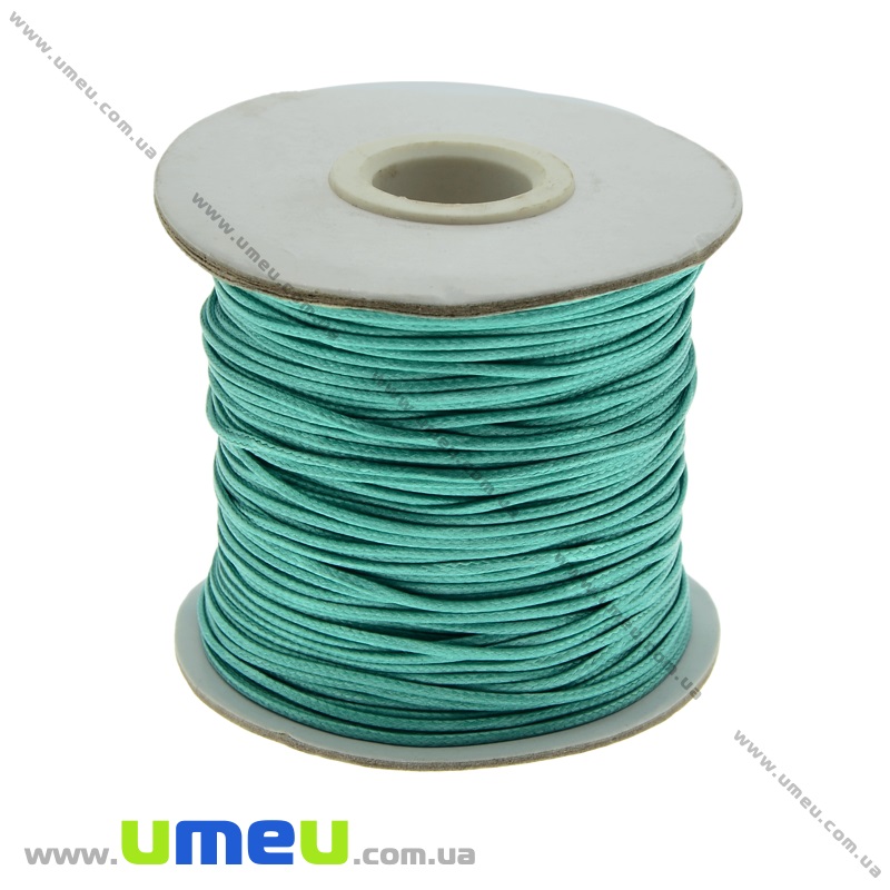 Поліестеровий шнур, 1,0 мм, Бірюзовий (LEN-021738)