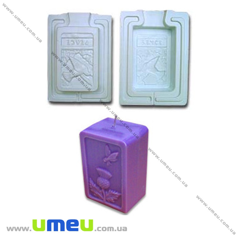 Форма для свічок Milky Way, Візерунки, 15х10х7 см (BAG-005572)