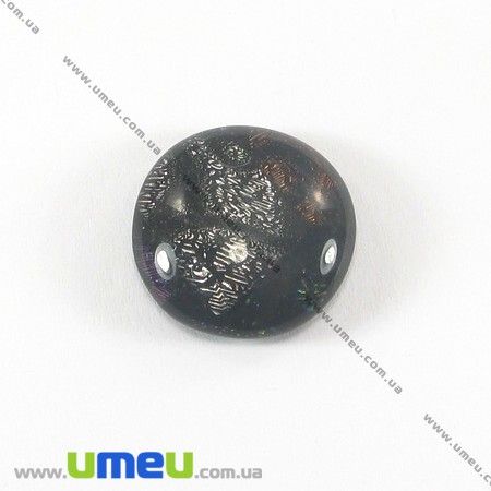 Кабошон діхроічний, 20 мм, Круглий (KAB-003083)