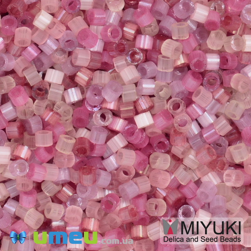 Бісер японський Miyuki Delica 11/0 DBmix119, Різнокольоровий (BIS-049706)
