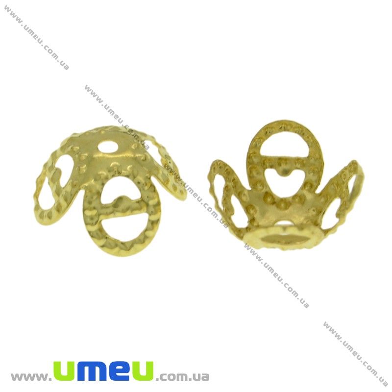 Обіймачі, Золото, 8х5 мм (OBN-020337)