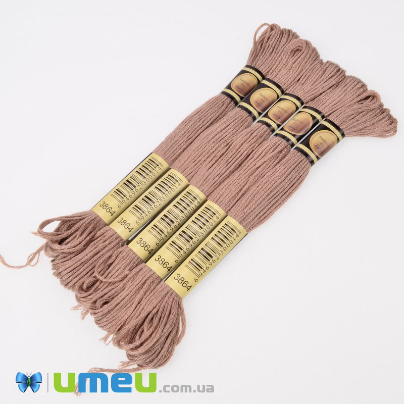 Муліне CXC 3864 Темно-коричневий бежевий, св. (CXC-050490)