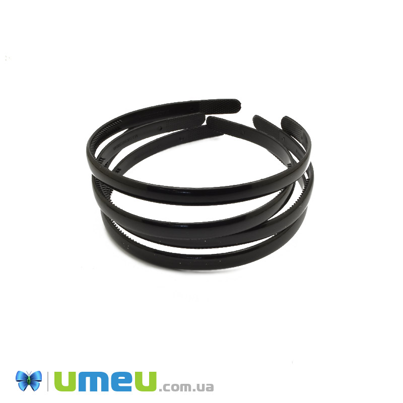Обруч пластиковий, 10 мм, Чорний (OSN-041228)