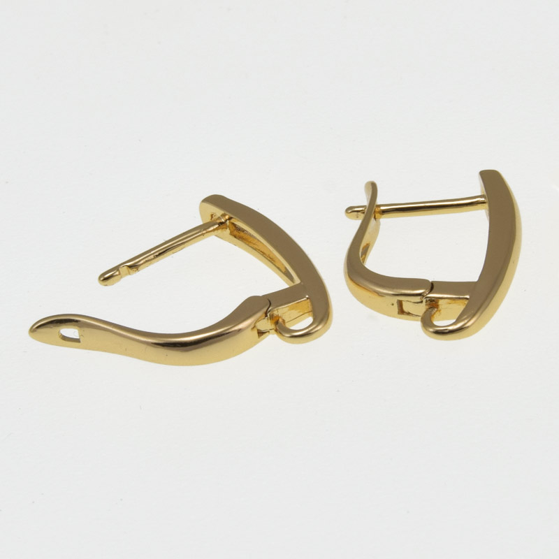 Швензи, Латунь з покриттям 18 kt, 20х13х3 мм (OSN-059993)