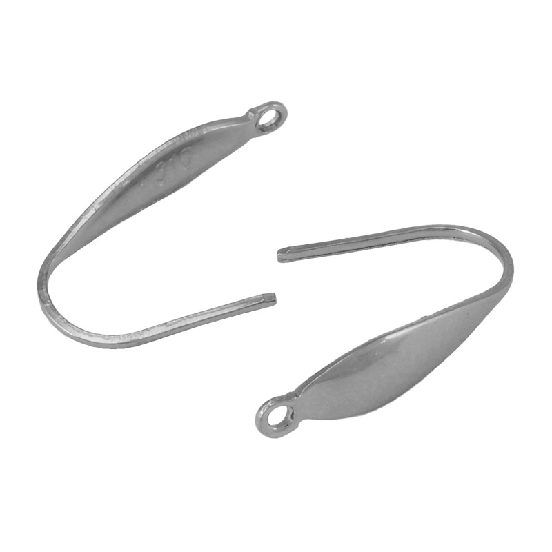 Швензы из нерж. стали, 20х13 мм, Темное серебро (STL-055864)