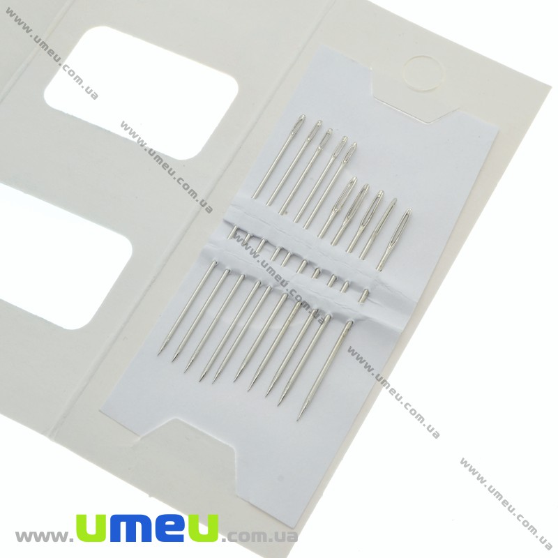 Набір голок для шиття PONY, 10 шт (SEW-013922)