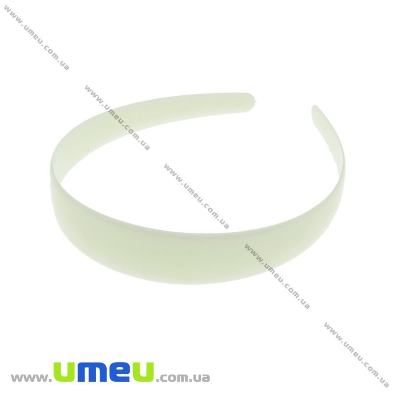 Обруч пластиковий, 24 мм, Слонова кістка (OSN-020546)