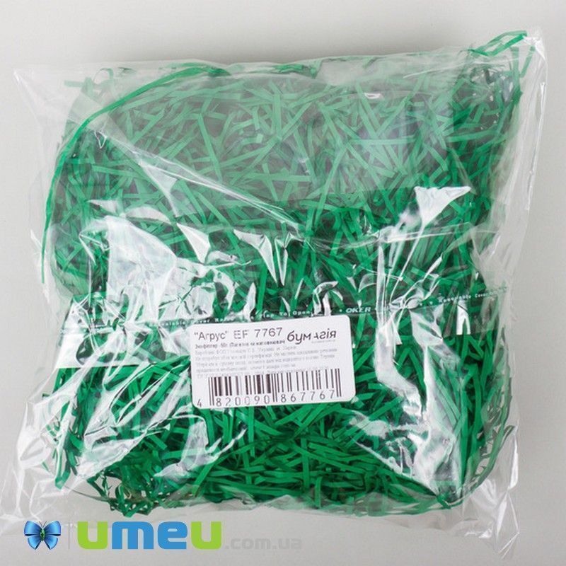 Екофілер (паперовий наповнювач), Зелений (DIF-044357)