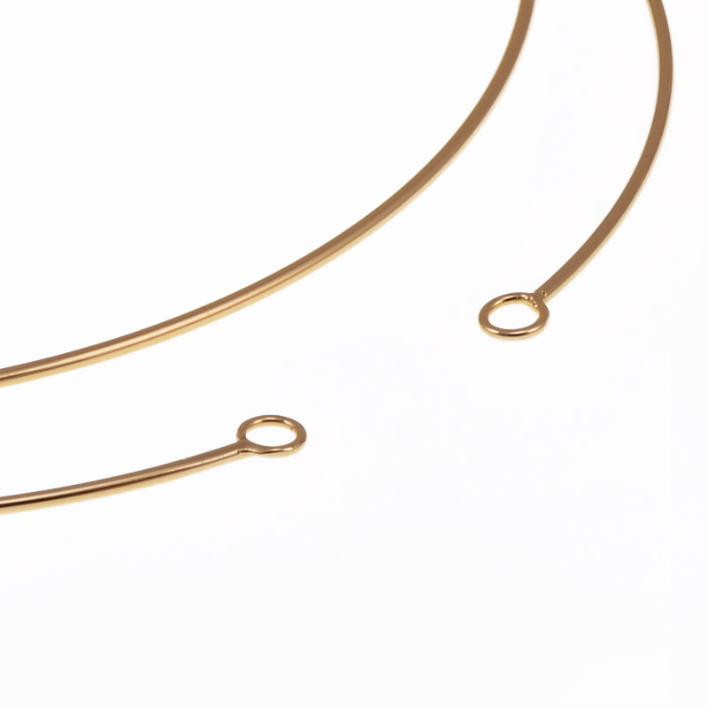 Основа металлическая для колье, 13,5 cм, Золото (OSN-056081)