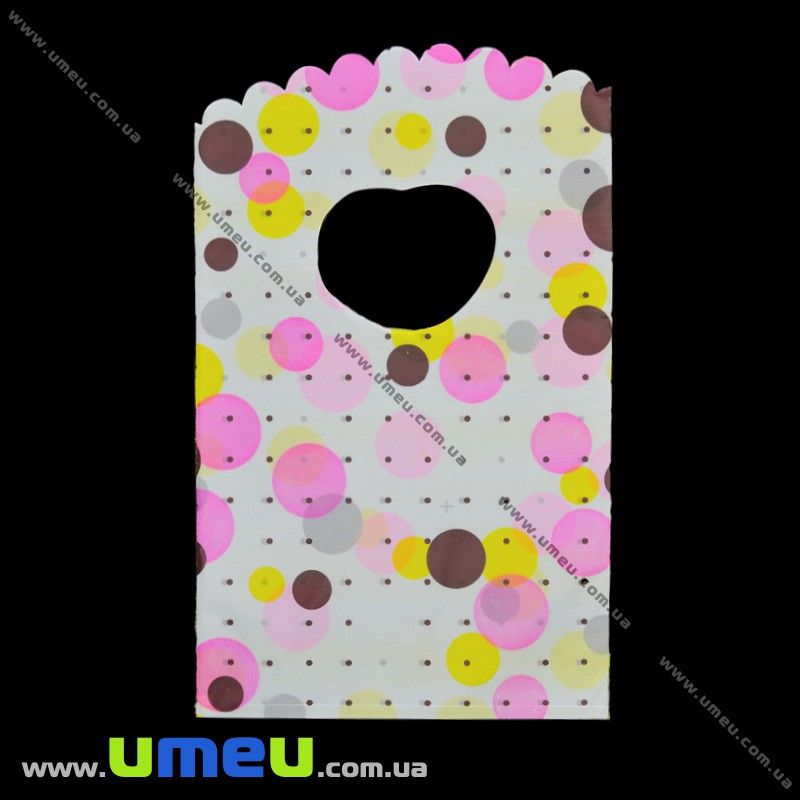 Подарунковий пакетик, 15х9 см, Рожевий (UPK-012326)