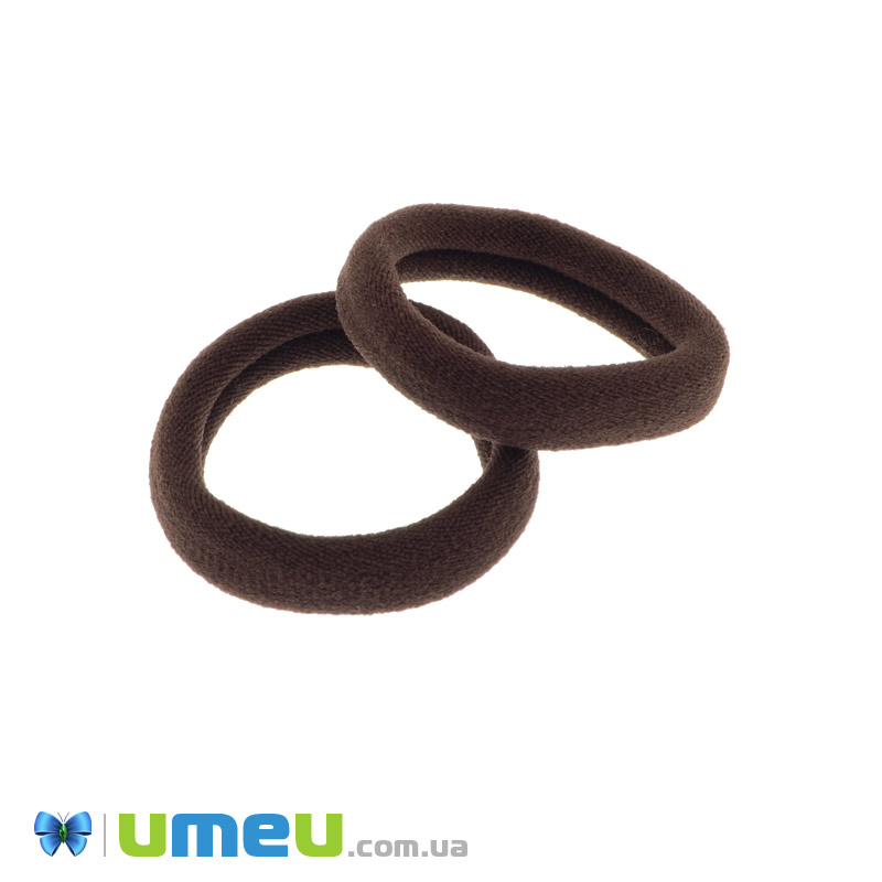 Резинка для волосся мікрофібра, 40 мм, Коричнева (OSN-041652)