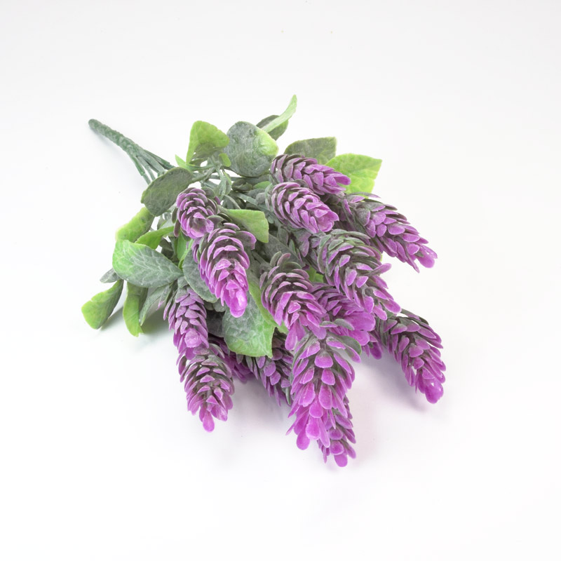 Букет хмелю, 33 см, Бузковий (DIF-057762)