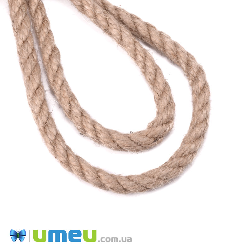 Джутовый канат, 10 мм (LEN-050718)