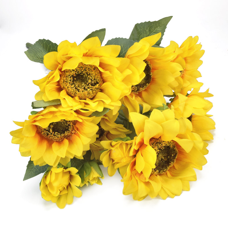 Букет соняшників, 48 см, Жовтий (DIF-059275)