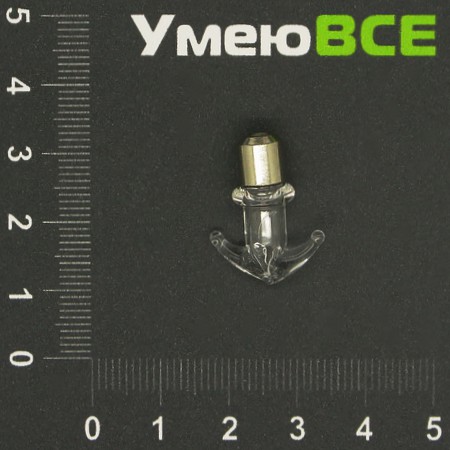 Скляна баночка з гвинтом Якір, Прозора, 22х17 мм (DIF-006722)