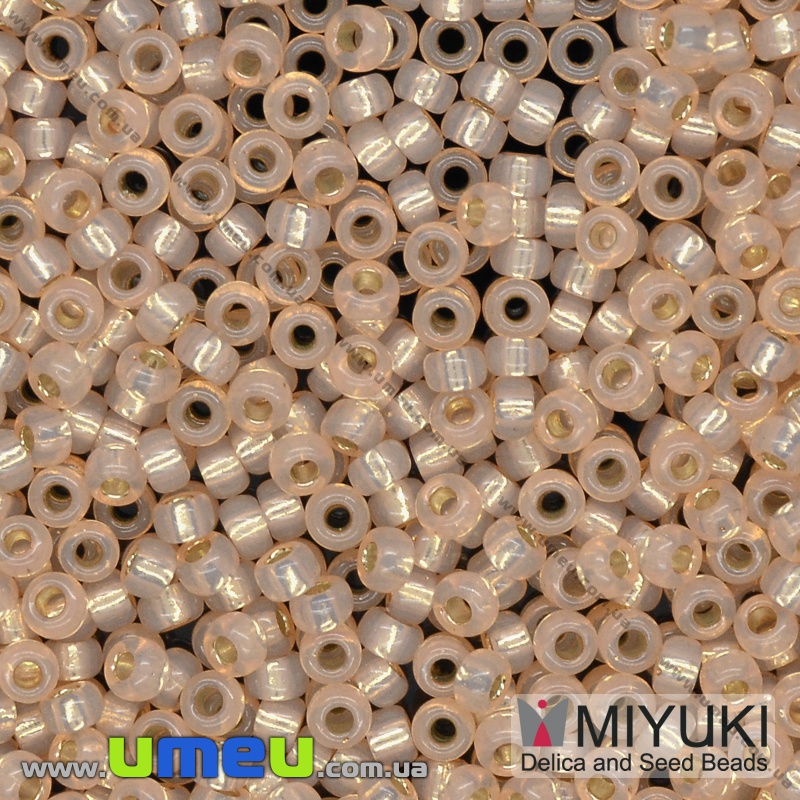 Бісер японський Miyuki круглий RR 11/0 №580, Бежевий (BIS-036700)