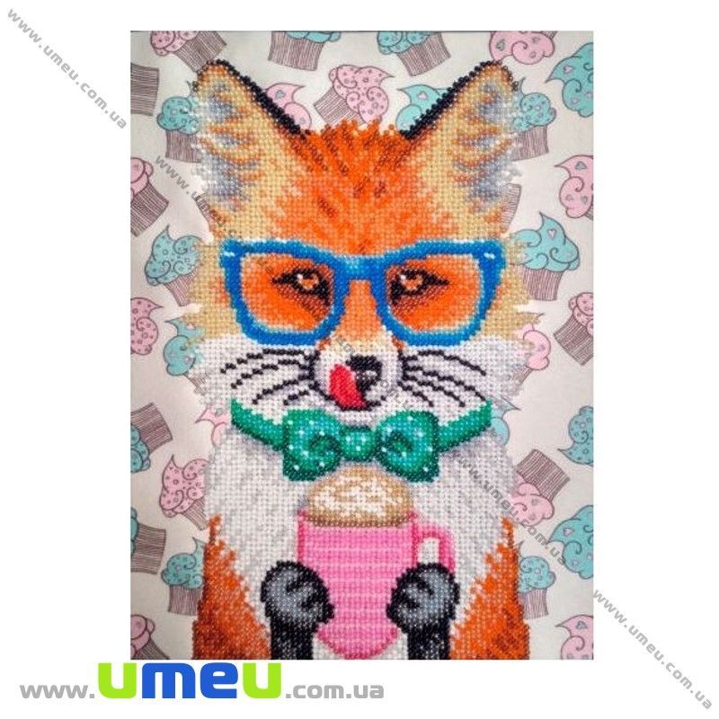 Схема для виш. бісером VDV, Лис Т-819, 25х18 см (SXM-029327)