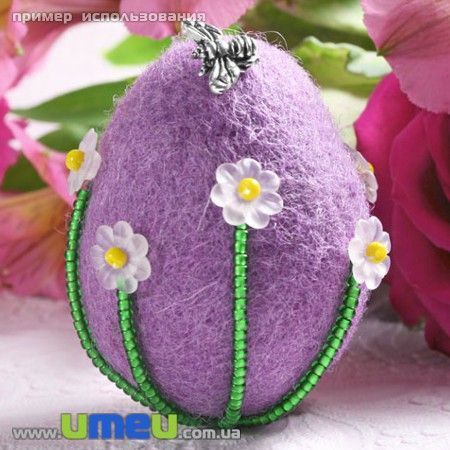 Дерев'яне яйце, 65х45 мм, Вільха (DEC-001883)