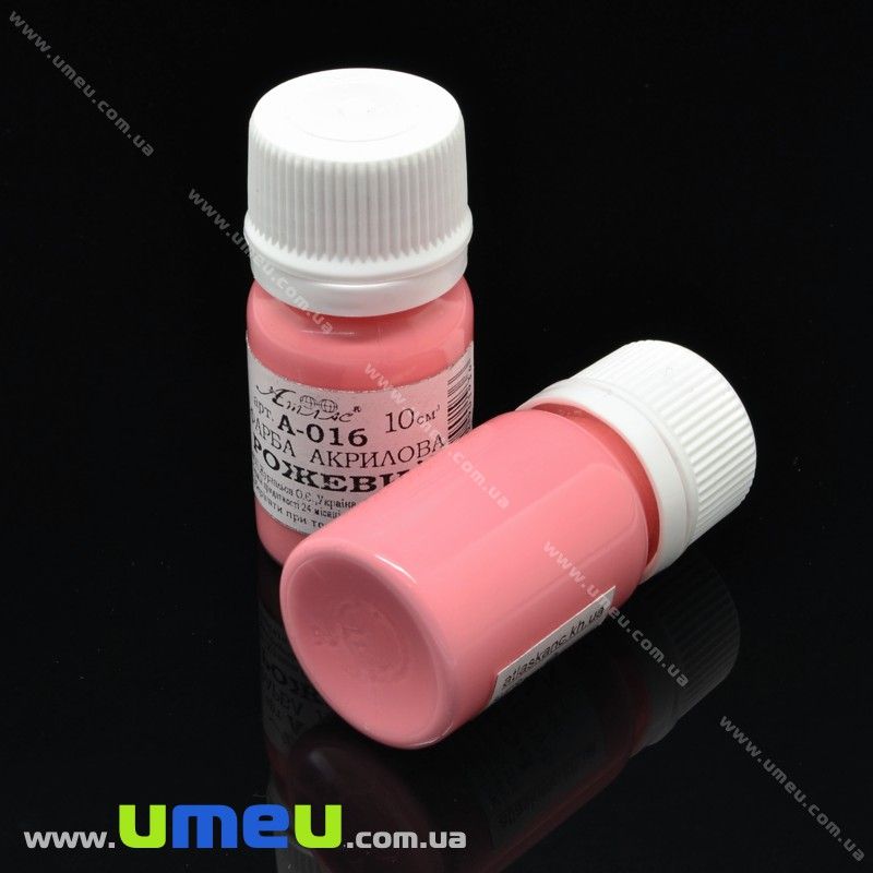 Акриловая краска, Розовая, 10 мл, 1 шт (DIF-015403)