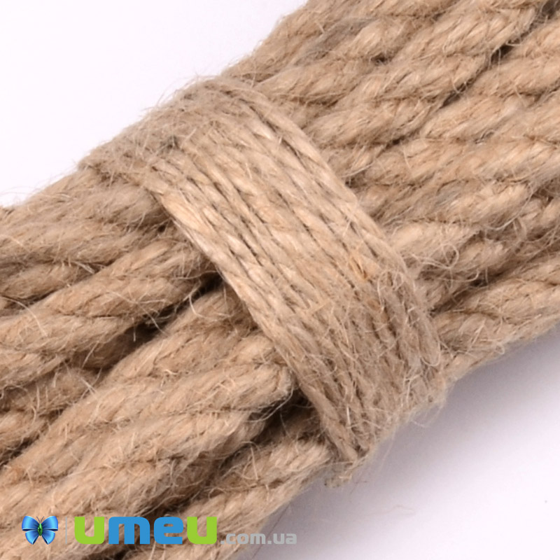 Джутовый канат, 8 мм (LEN-050715)