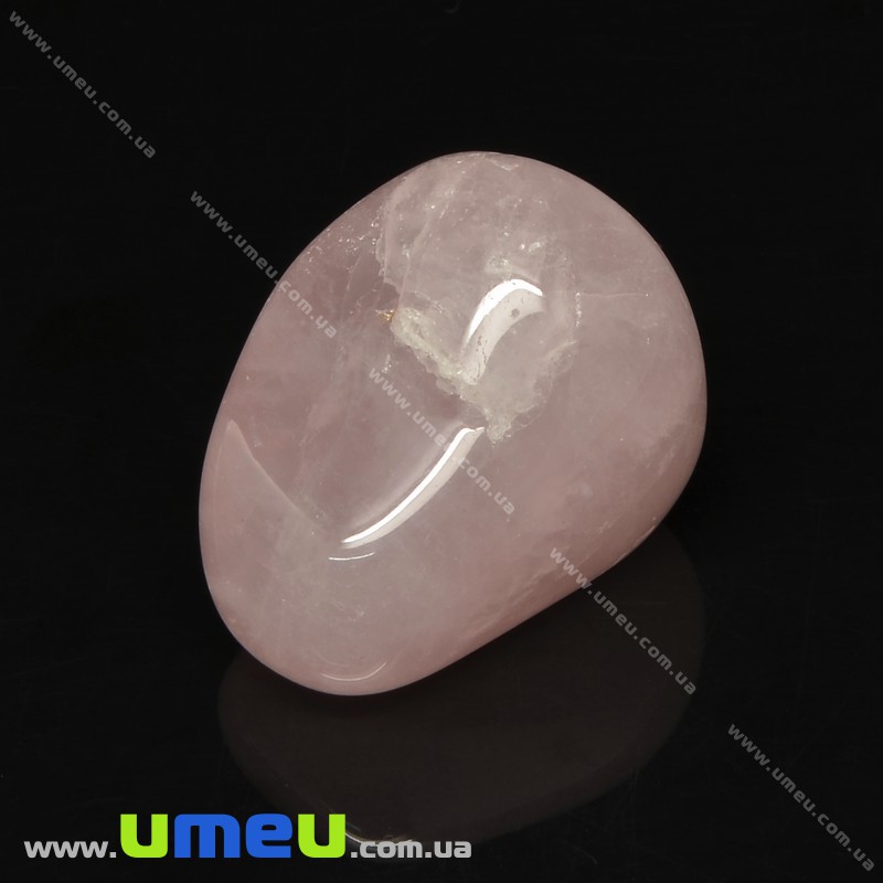 Галтовка Кварц рожевий, 31х23х21 мм (POD-033796)