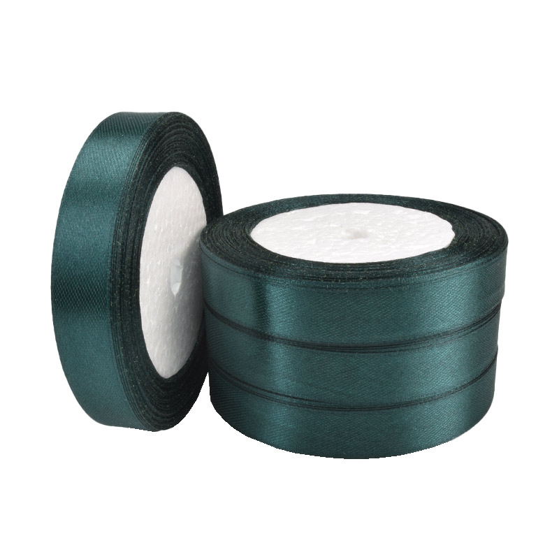 Атласна стрічка, 15 мм, Морська хвиля (LEN-060371)