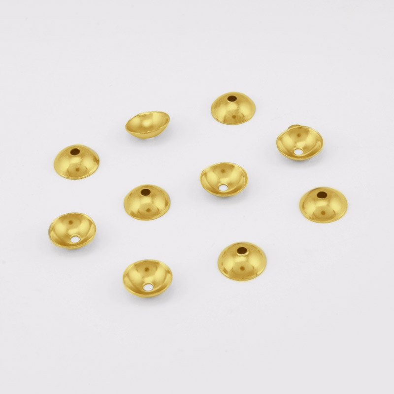 Обіймачі з нержавіючої сталі, 6 мм, Золото (STL-055933)