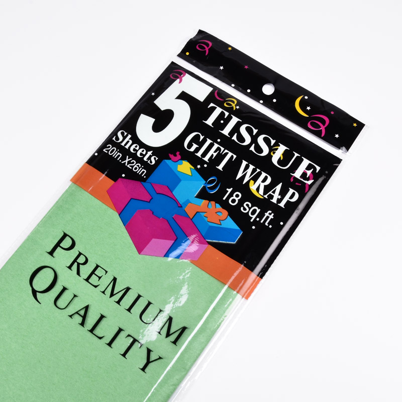 Папір тіш',ю, 65х50 см, Салатовий (UPK-051302)