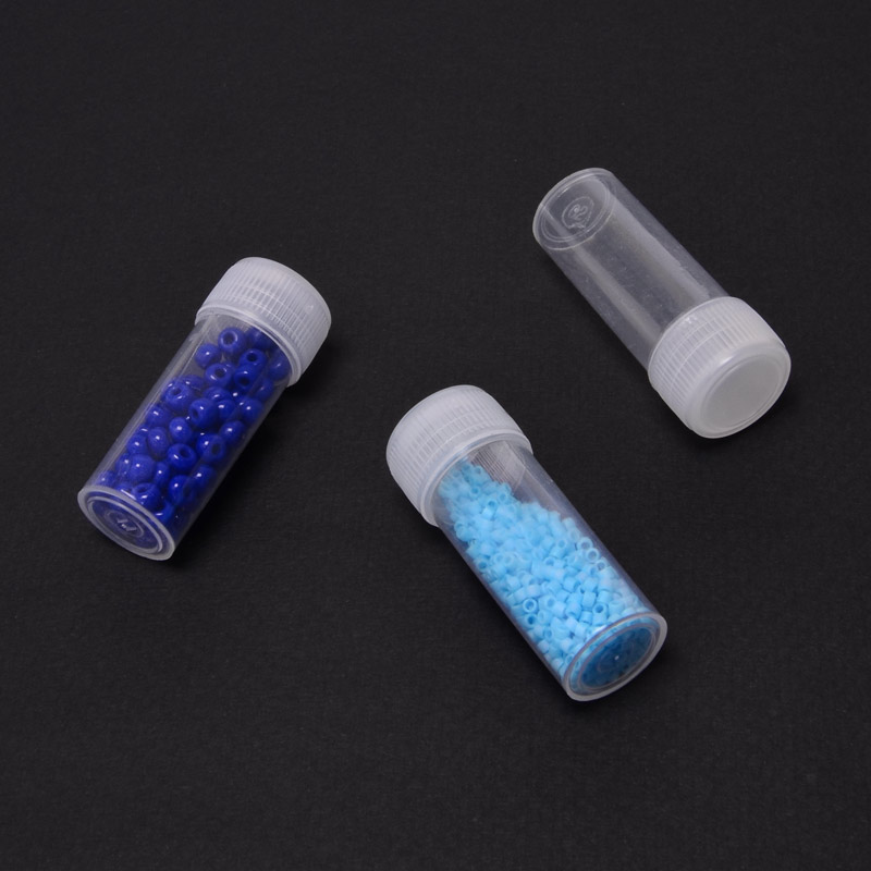 Колба пластикова для зберігання, 4х1,5 см (INS-051109)