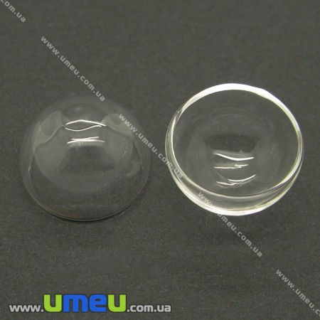 Скляна колба Півсфера, 20 мм (DIF-006724)