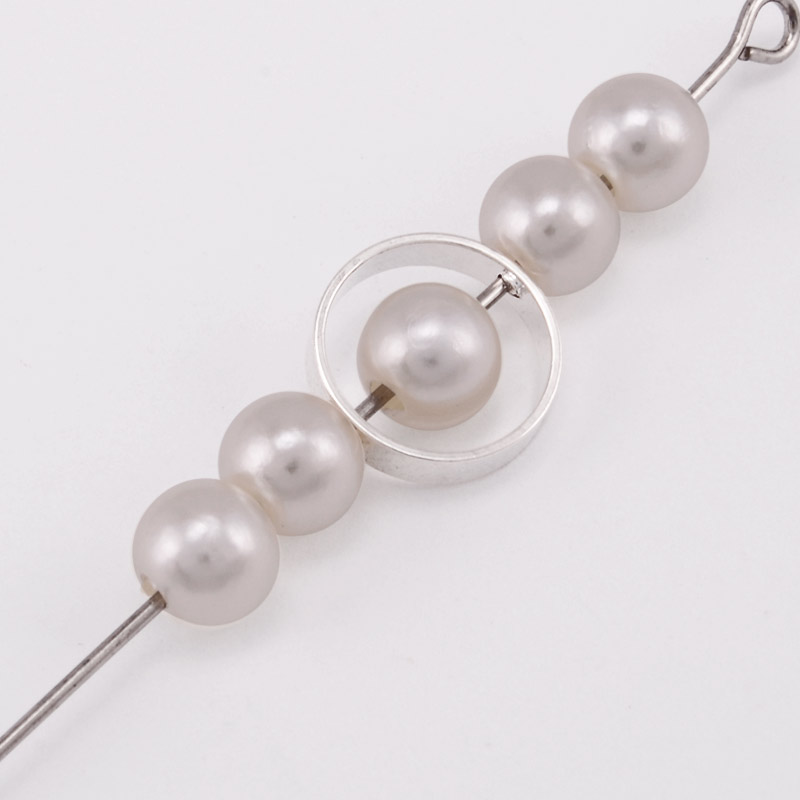 Коннектор Кольцо, 10 мм, Светлое серебро (KON-055924)