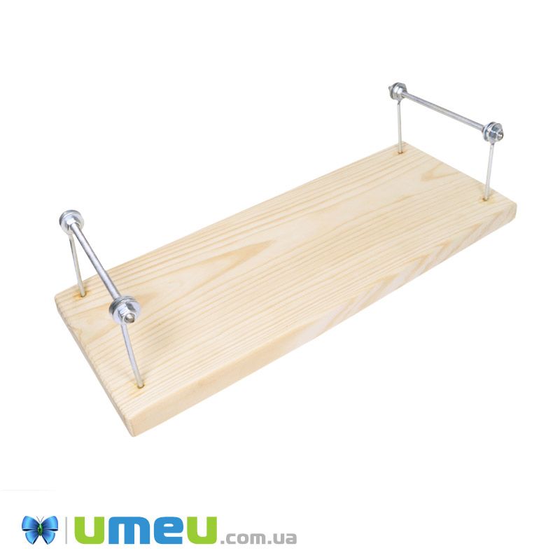 Верстат дерев'яний для бісероплетіння 38х15х9 см (MUL-048174)