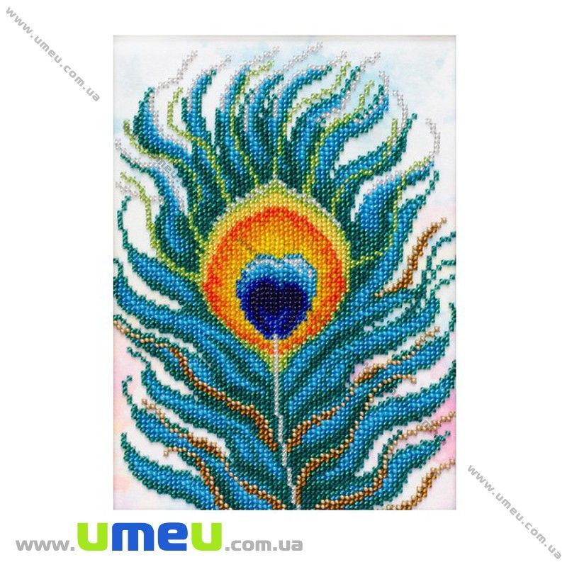 Схема для виш. бісером VDV, пір'ячко Т-1049, 21х15 см (SXM-032111)