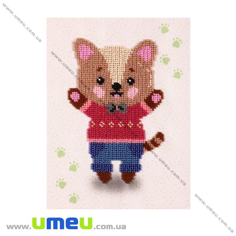 Схема для виш. бісером VDV, Котик Т-885, 20х15 см (SXM-029347)