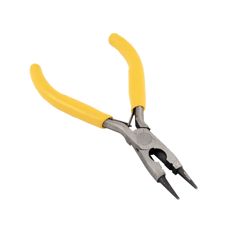 Інструмент три в одному УЦЕНКА (Круглогубці, Кусачки, Плоскогубці), Жовтий, 12 см (INS-015576)