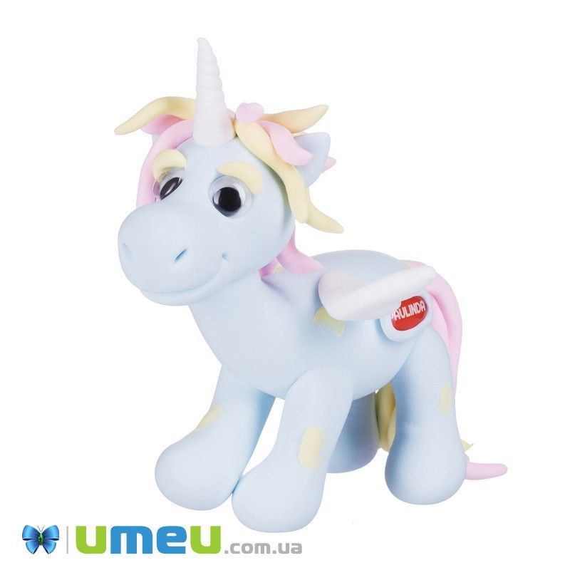 Маса для ліплення Paulinda Super Dough 3в1 Єдинороги (DIF-043566)