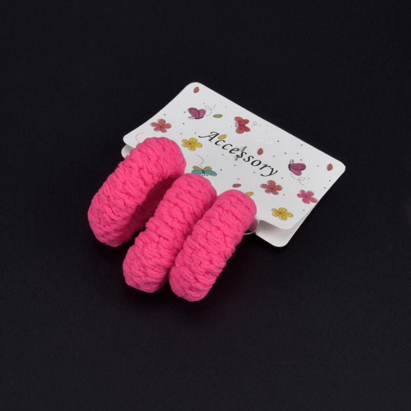 Резинки для волос, 40 мм, Розовые яркие (OSN-041361)