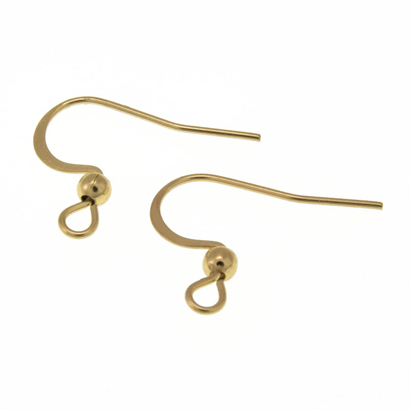 Швензи з нерж. сталі, 19х15 мм, Покриття 18 kt (STL-059999)