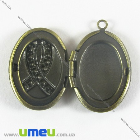 Медальйон Овальний, Антична бронза, 24х17 мм (POD-003070)