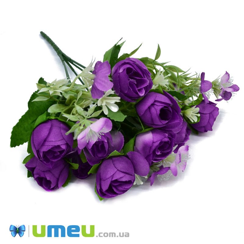 Букет півонії, 30 см, Бузковий (DIF-045809)