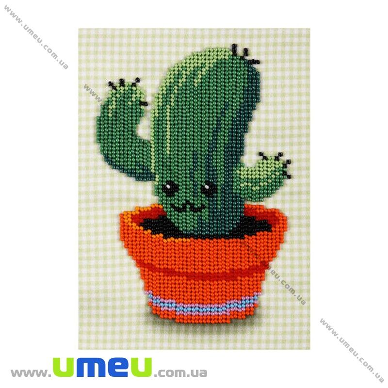 Набір для вишивання бісером VDV, Зелений друг ТН-882, 17х12 см (SXM-032000)