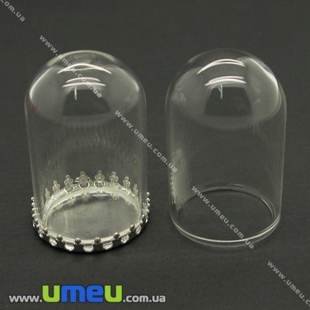 Скляна колба Купол, 25х38 мм (DIF-006733)