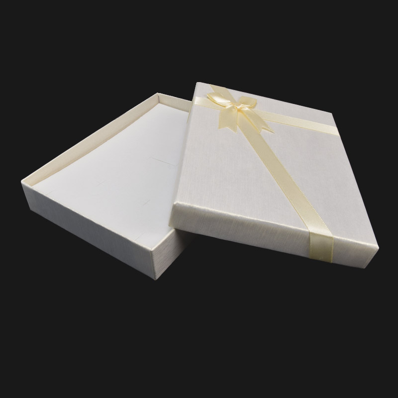 Подарункова коробочка Прямокутна, 16х12х3 см, Кремова (UPK-035944)