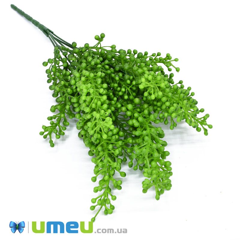 Гілка з ягодами, 37 см, Зелена (DIF-045759)