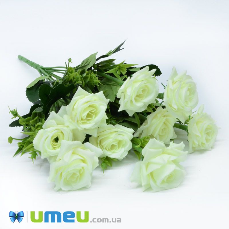 Букет роз, 44 см, Кремовый (DIF-044698)